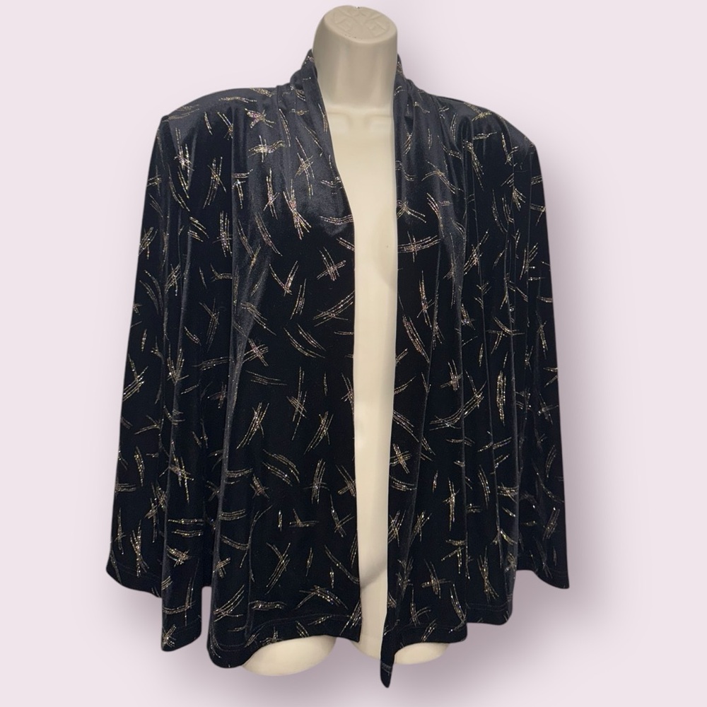 J.B.S. LTD Vintage Shrug Velvet Jacket